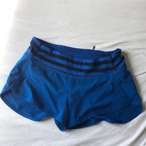 Lululemon blue shorts size 2